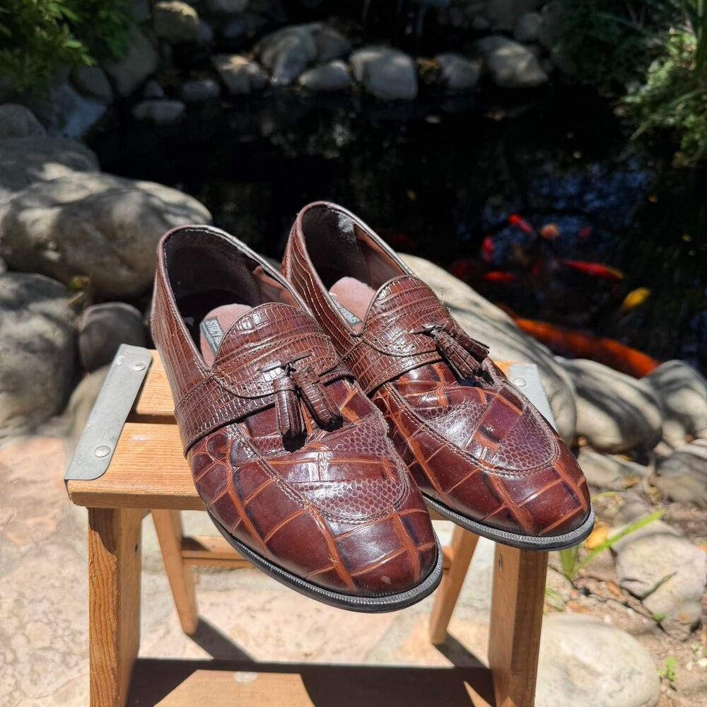 Stacy-adams Men's Brown Loafers